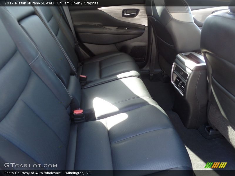 Brilliant Silver / Graphite 2017 Nissan Murano SL AWD