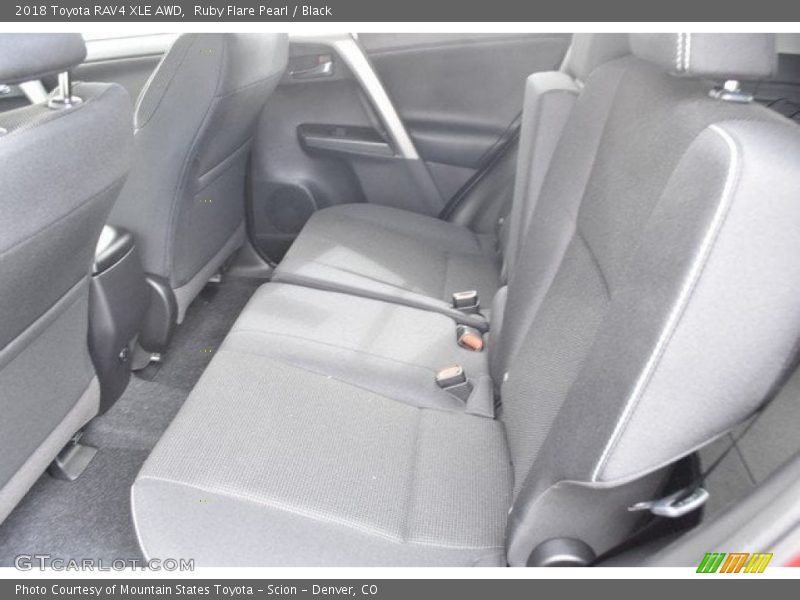 Ruby Flare Pearl / Black 2018 Toyota RAV4 XLE AWD