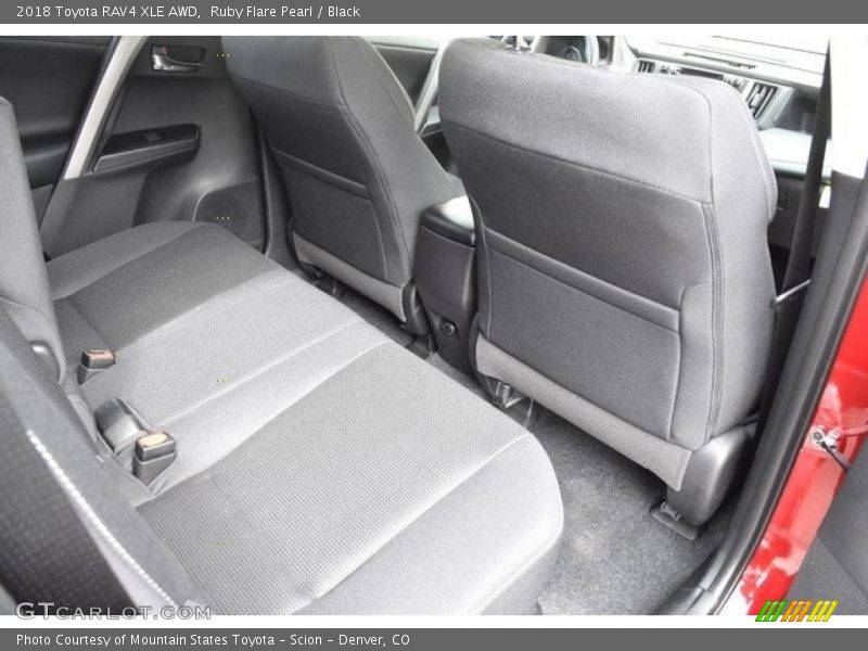 Ruby Flare Pearl / Black 2018 Toyota RAV4 XLE AWD