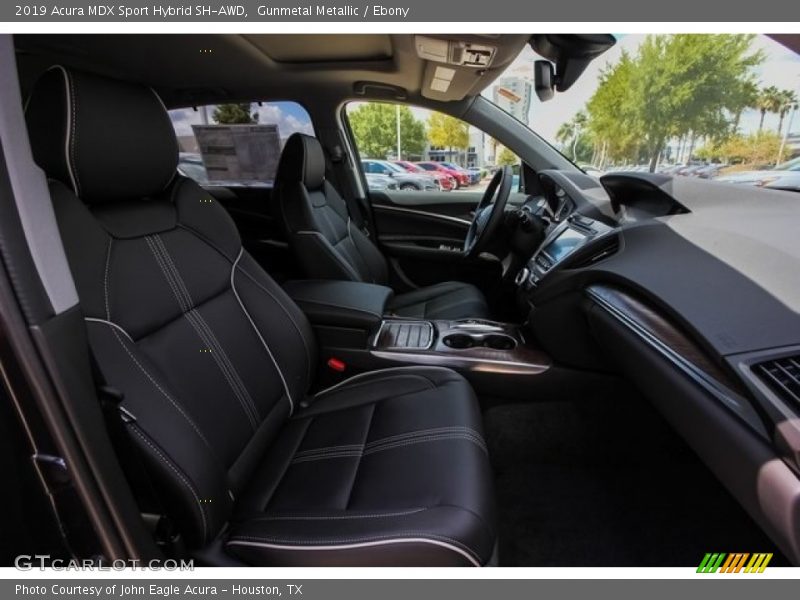 Gunmetal Metallic / Ebony 2019 Acura MDX Sport Hybrid SH-AWD