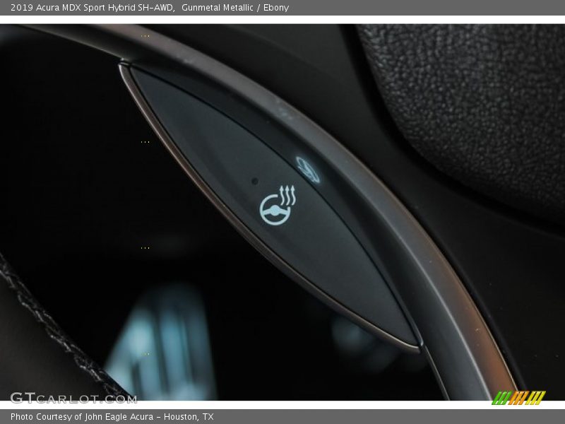 Gunmetal Metallic / Ebony 2019 Acura MDX Sport Hybrid SH-AWD