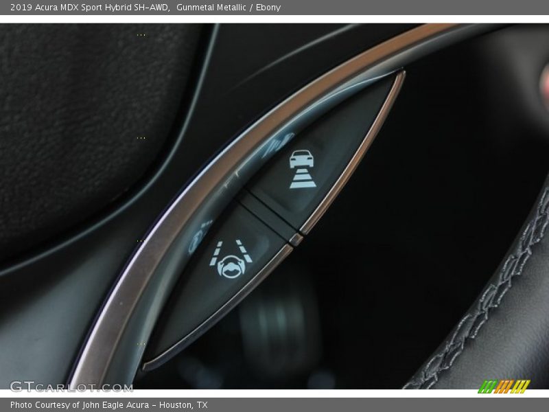 Gunmetal Metallic / Ebony 2019 Acura MDX Sport Hybrid SH-AWD