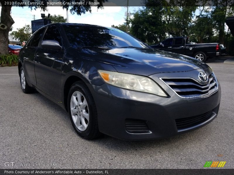 Magnetic Gray Metallic / Bisque 2010 Toyota Camry LE