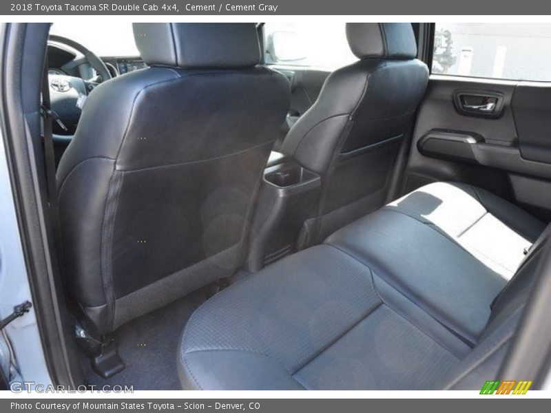 Cement / Cement Gray 2018 Toyota Tacoma SR Double Cab 4x4