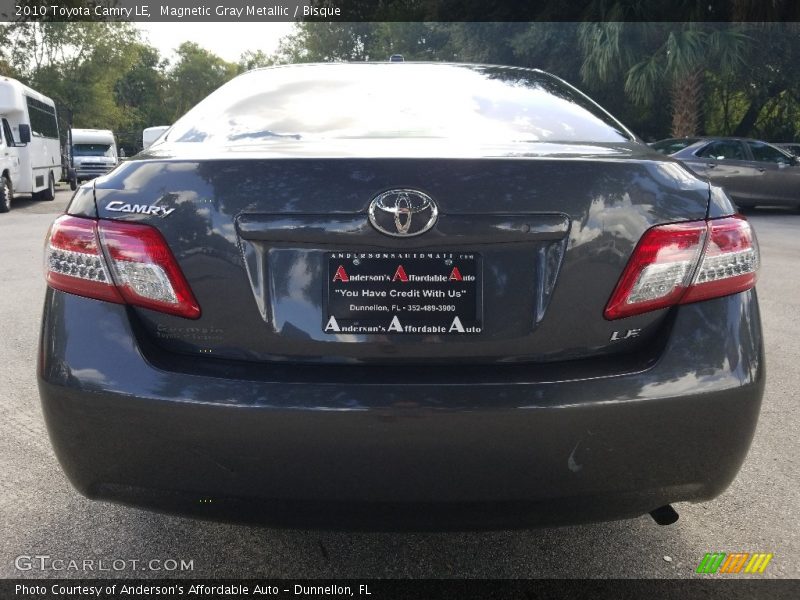 Magnetic Gray Metallic / Bisque 2010 Toyota Camry LE