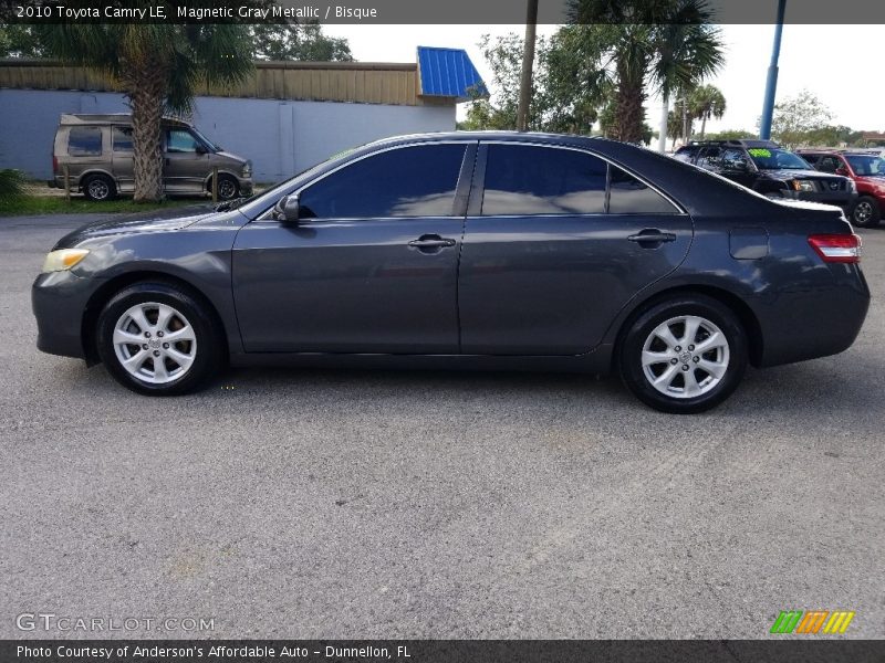 Magnetic Gray Metallic / Bisque 2010 Toyota Camry LE