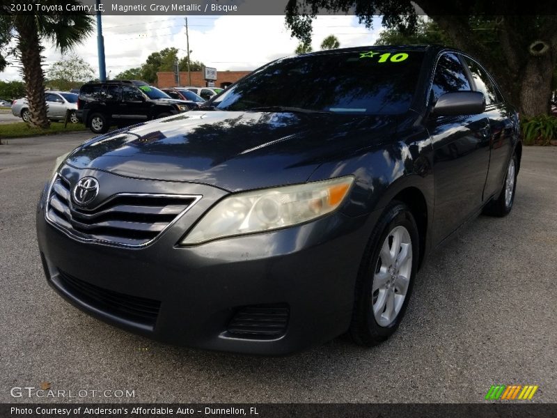 Magnetic Gray Metallic / Bisque 2010 Toyota Camry LE