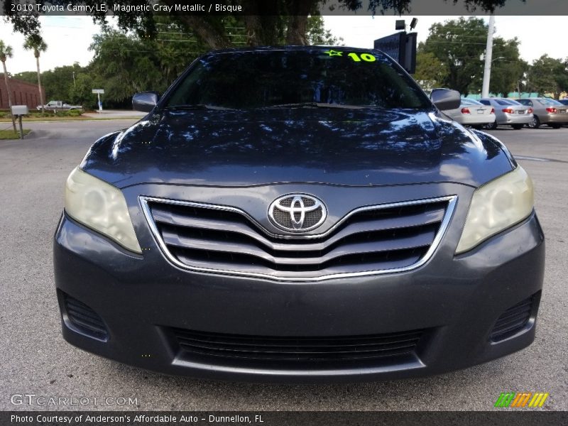Magnetic Gray Metallic / Bisque 2010 Toyota Camry LE