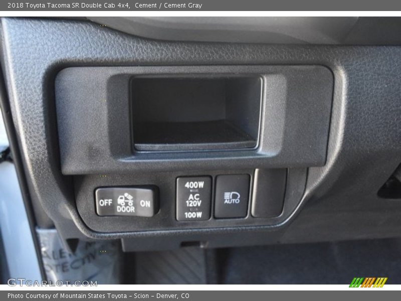 Cement / Cement Gray 2018 Toyota Tacoma SR Double Cab 4x4