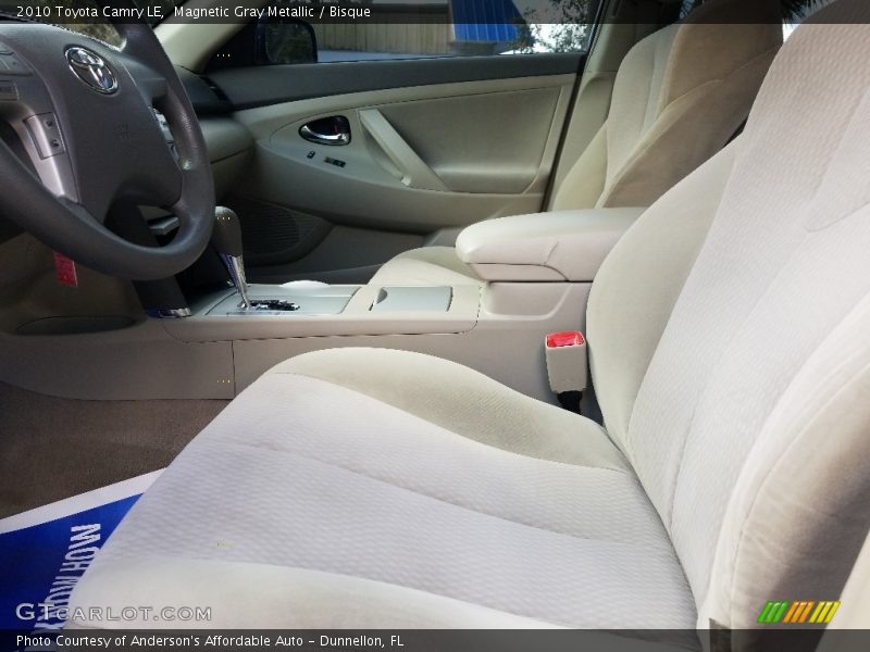 Magnetic Gray Metallic / Bisque 2010 Toyota Camry LE