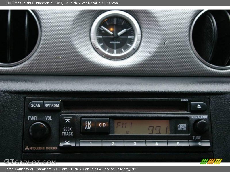 Munich Silver Metallic / Charcoal 2003 Mitsubishi Outlander LS 4WD