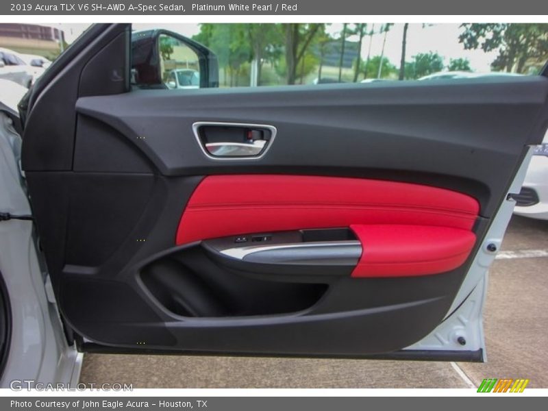 Door Panel of 2019 TLX V6 SH-AWD A-Spec Sedan