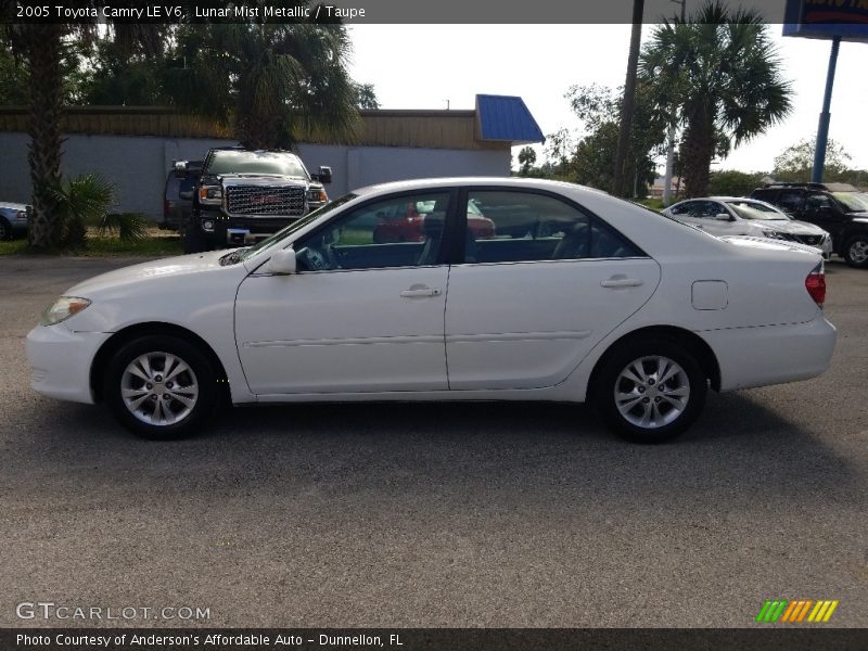 Lunar Mist Metallic / Taupe 2005 Toyota Camry LE V6