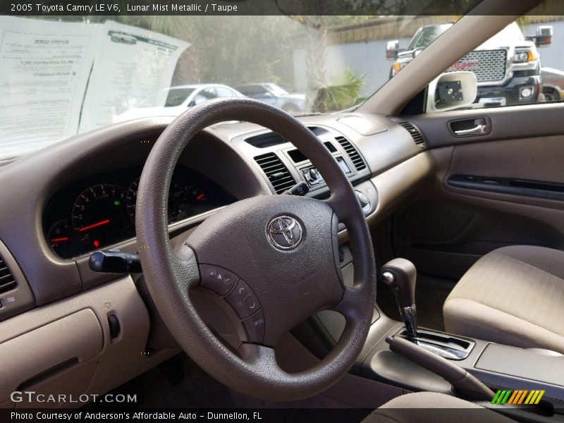 Lunar Mist Metallic / Taupe 2005 Toyota Camry LE V6