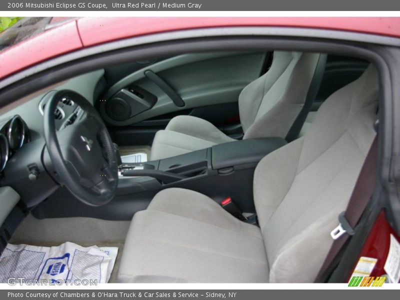 Ultra Red Pearl / Medium Gray 2006 Mitsubishi Eclipse GS Coupe