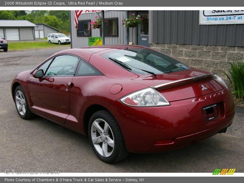Ultra Red Pearl / Medium Gray 2006 Mitsubishi Eclipse GS Coupe