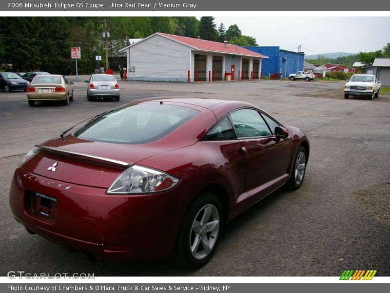 Ultra Red Pearl / Medium Gray 2006 Mitsubishi Eclipse GS Coupe