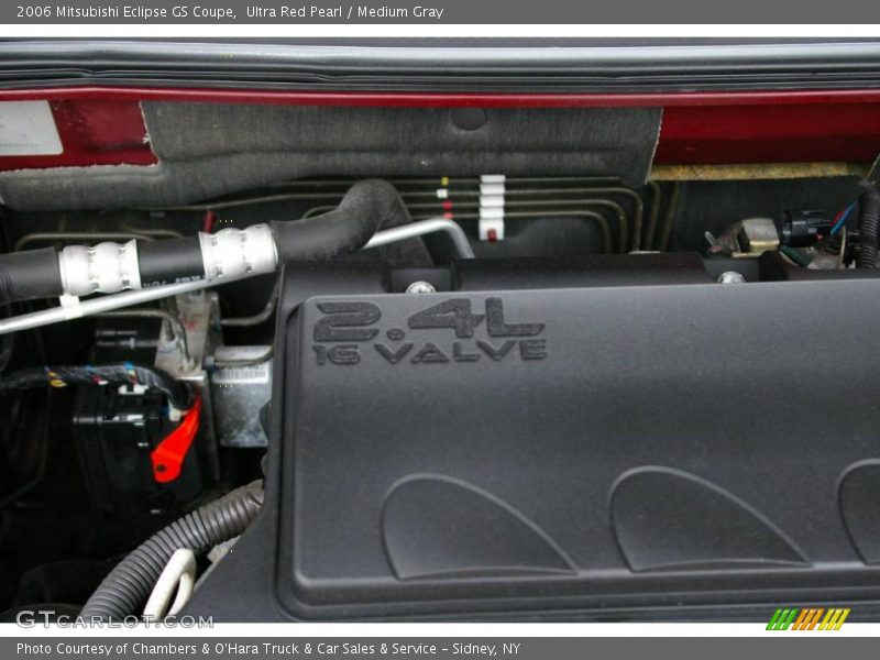 Ultra Red Pearl / Medium Gray 2006 Mitsubishi Eclipse GS Coupe