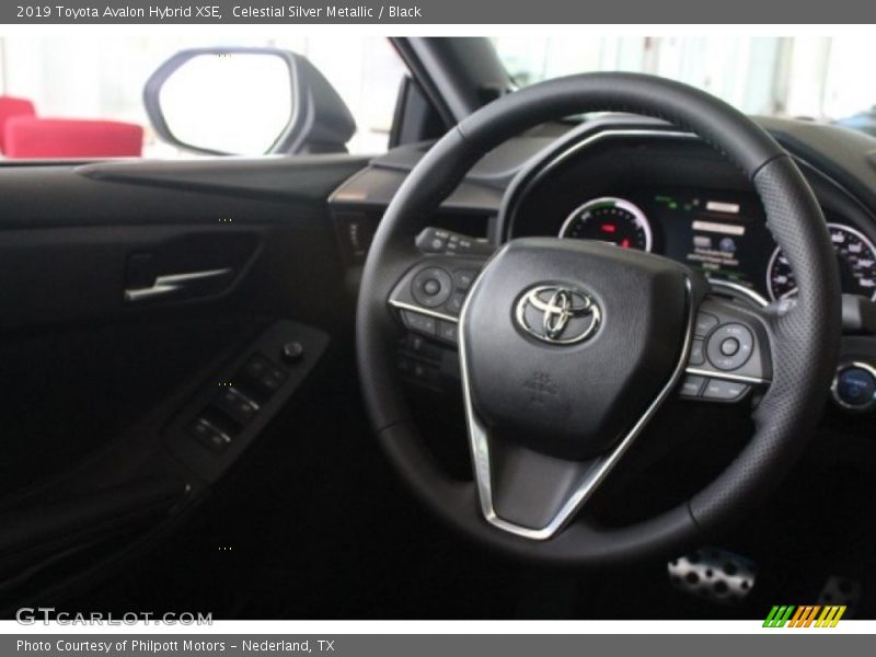 Celestial Silver Metallic / Black 2019 Toyota Avalon Hybrid XSE