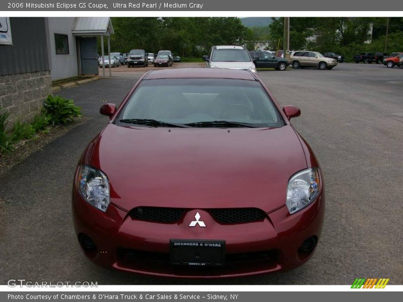 Ultra Red Pearl / Medium Gray 2006 Mitsubishi Eclipse GS Coupe