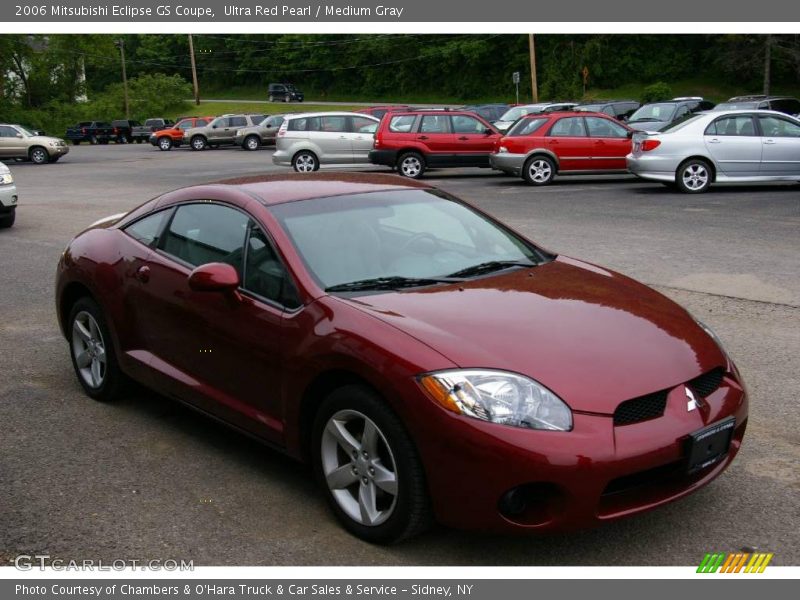 Ultra Red Pearl / Medium Gray 2006 Mitsubishi Eclipse GS Coupe