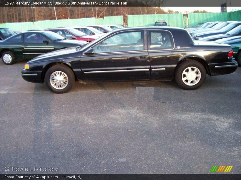 Black / 30th Anniversary Light Prairie Tan 1997 Mercury Cougar XR7