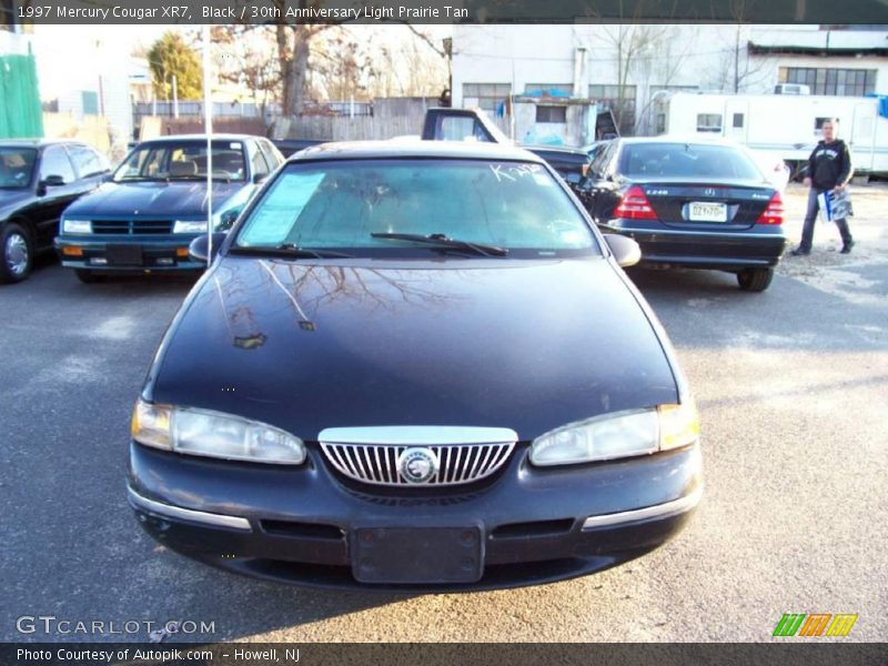 Black / 30th Anniversary Light Prairie Tan 1997 Mercury Cougar XR7