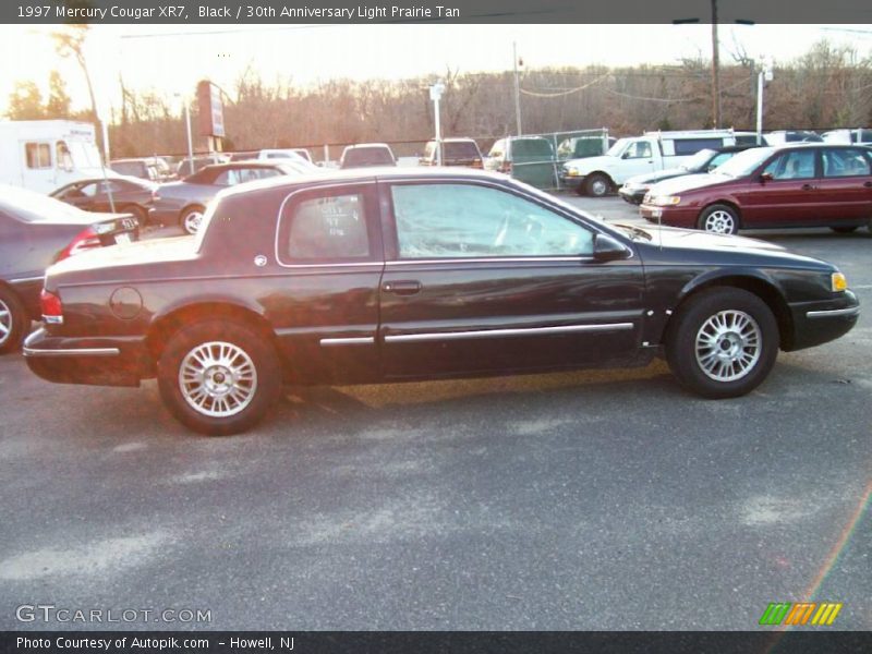 Black / 30th Anniversary Light Prairie Tan 1997 Mercury Cougar XR7