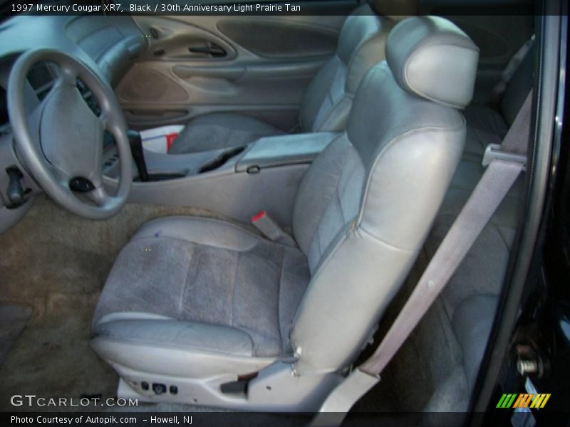 Black / 30th Anniversary Light Prairie Tan 1997 Mercury Cougar XR7