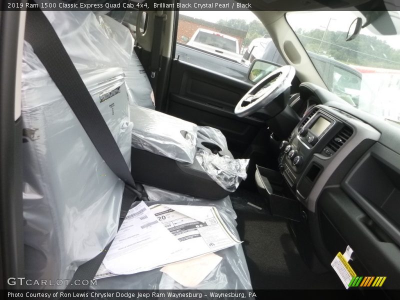 Brilliant Black Crystal Pearl / Black 2019 Ram 1500 Classic Express Quad Cab 4x4