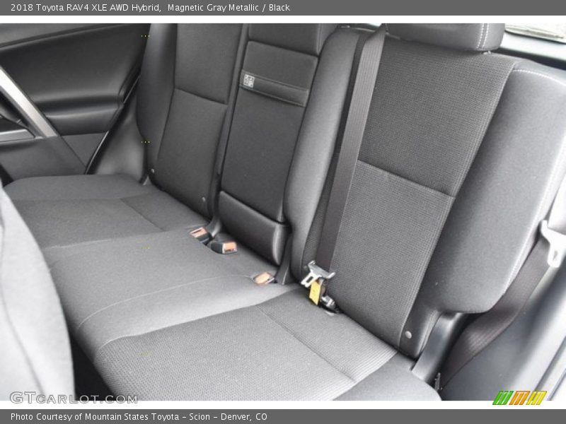 Magnetic Gray Metallic / Black 2018 Toyota RAV4 XLE AWD Hybrid