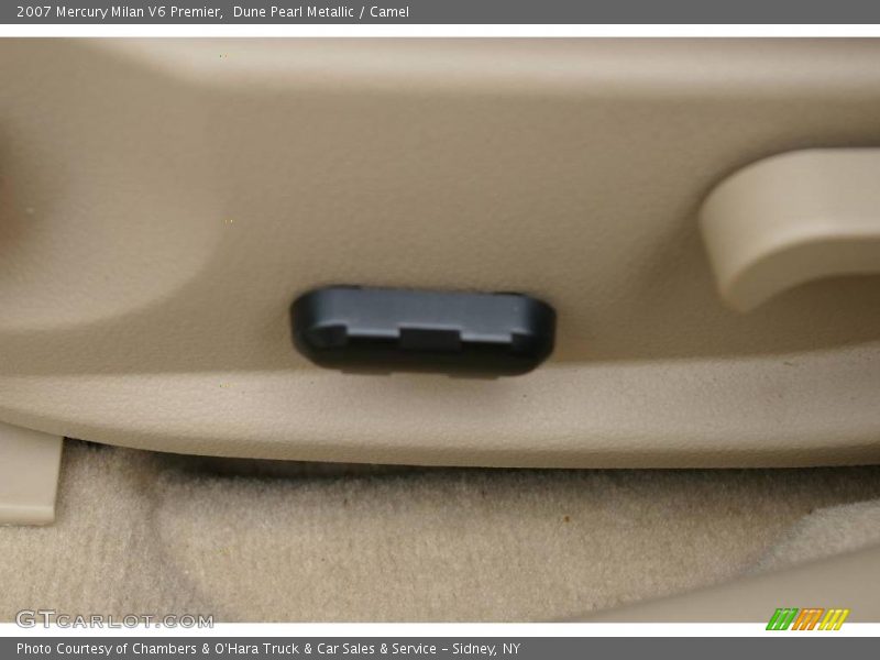 Dune Pearl Metallic / Camel 2007 Mercury Milan V6 Premier