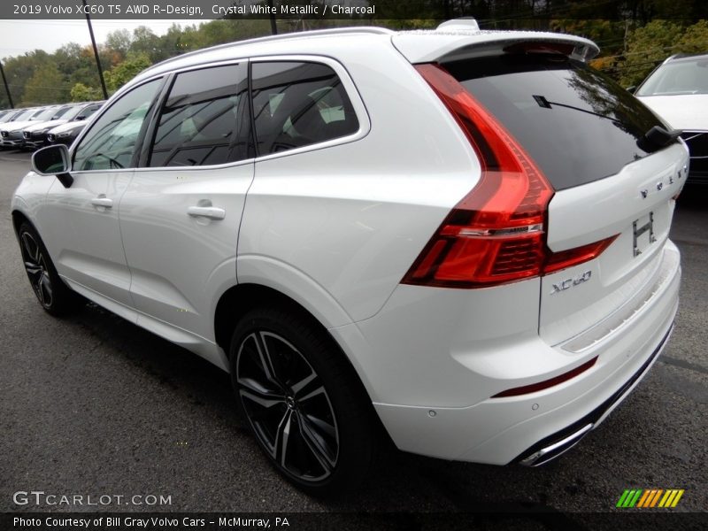 Crystal White Metallic / Charcoal 2019 Volvo XC60 T5 AWD R-Design