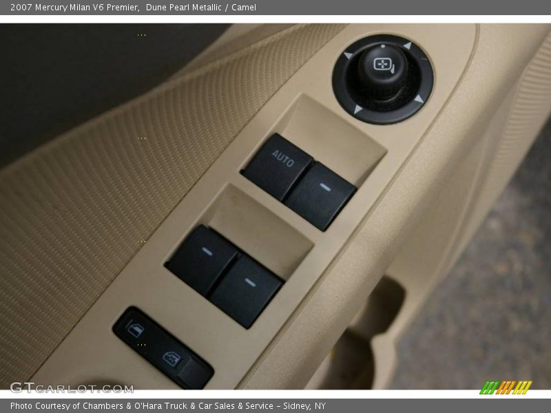 Dune Pearl Metallic / Camel 2007 Mercury Milan V6 Premier