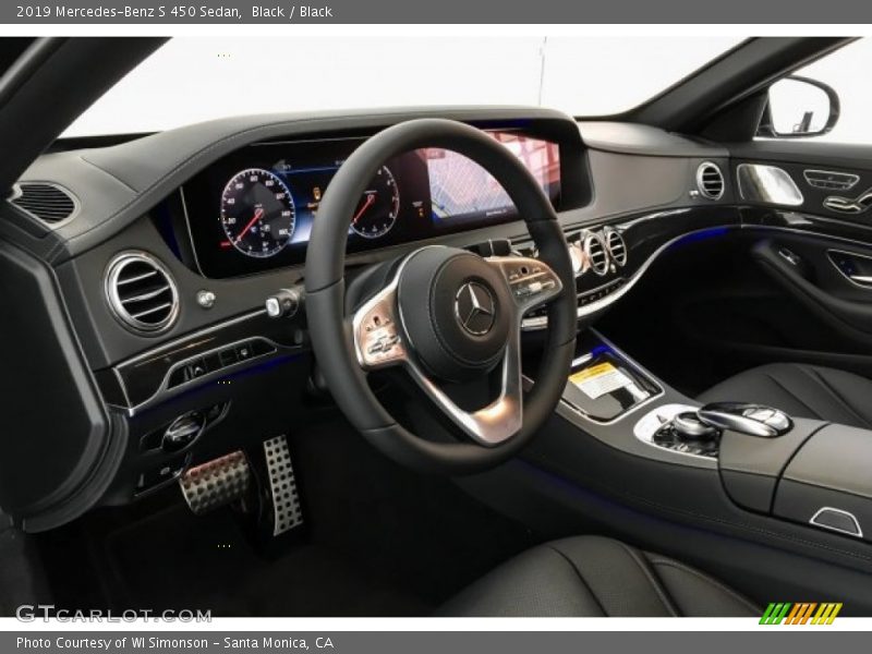 Black / Black 2019 Mercedes-Benz S 450 Sedan