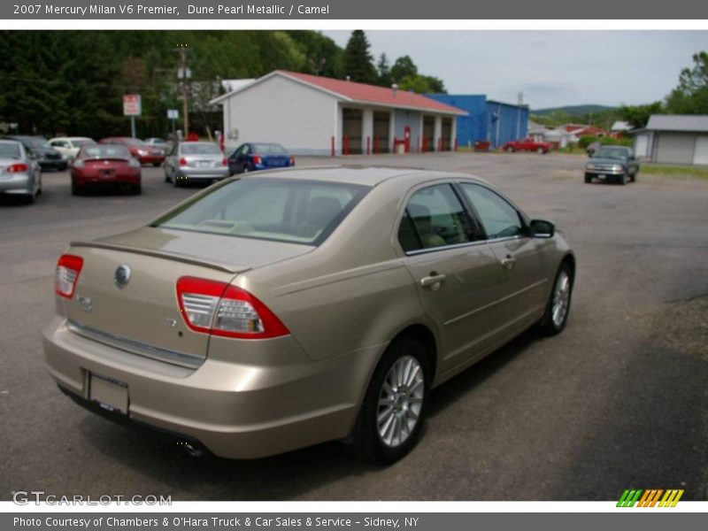 Dune Pearl Metallic / Camel 2007 Mercury Milan V6 Premier