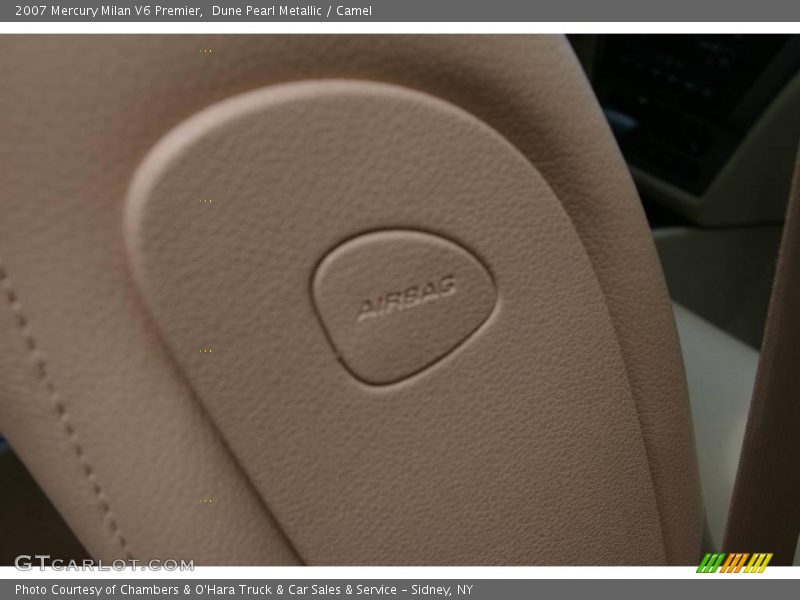 Dune Pearl Metallic / Camel 2007 Mercury Milan V6 Premier