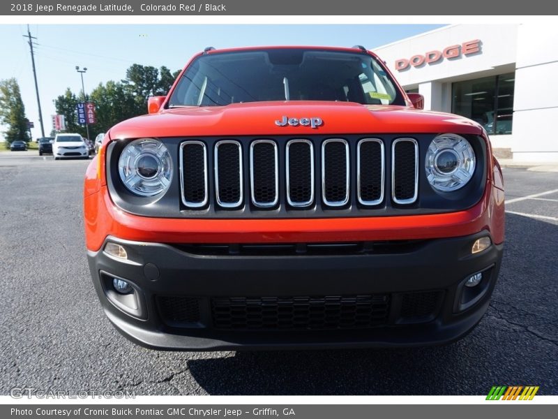 Colorado Red / Black 2018 Jeep Renegade Latitude