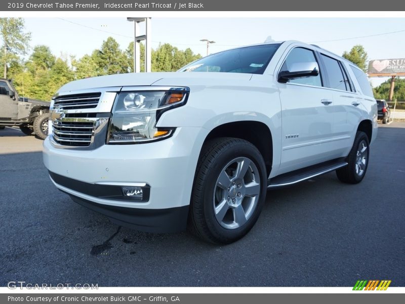 Iridescent Pearl Tricoat / Jet Black 2019 Chevrolet Tahoe Premier