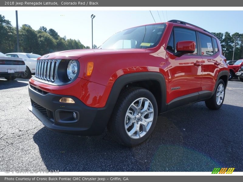 Colorado Red / Black 2018 Jeep Renegade Latitude