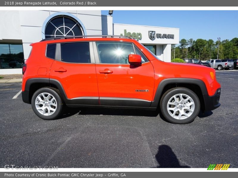 Colorado Red / Black 2018 Jeep Renegade Latitude