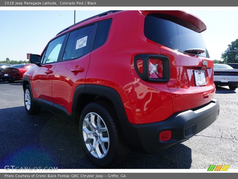Colorado Red / Black 2018 Jeep Renegade Latitude
