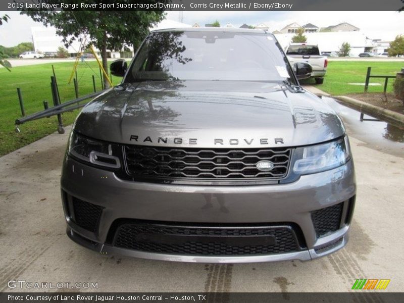Corris Grey Metallic / Ebony/Ebony 2019 Land Rover Range Rover Sport Supercharged Dynamic