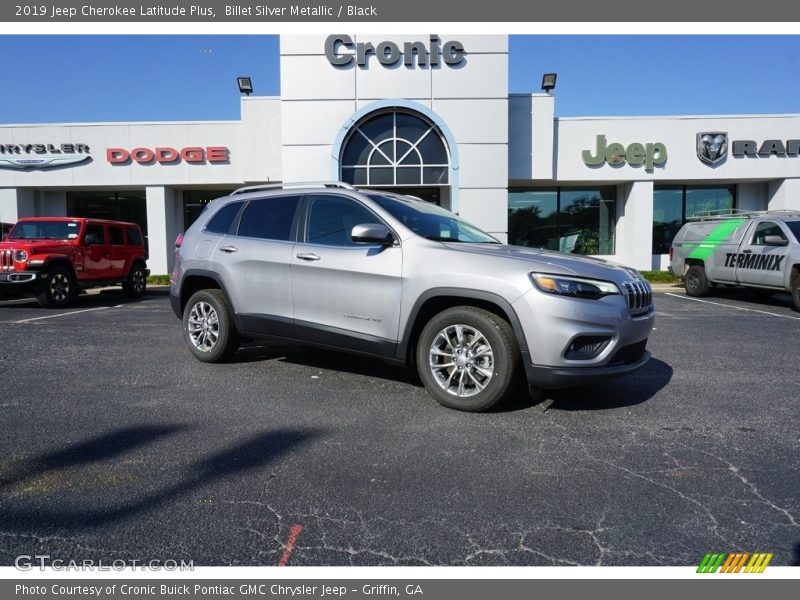 Billet Silver Metallic / Black 2019 Jeep Cherokee Latitude Plus