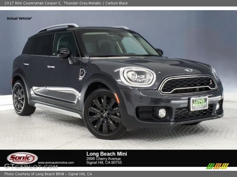 Thunder Grey Metallic / Carbon Black 2017 Mini Countryman Cooper S