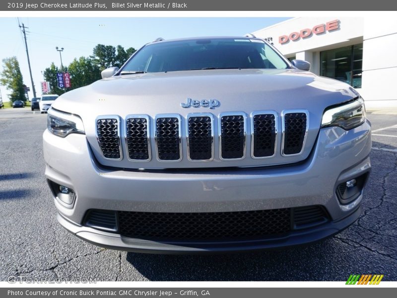 Billet Silver Metallic / Black 2019 Jeep Cherokee Latitude Plus