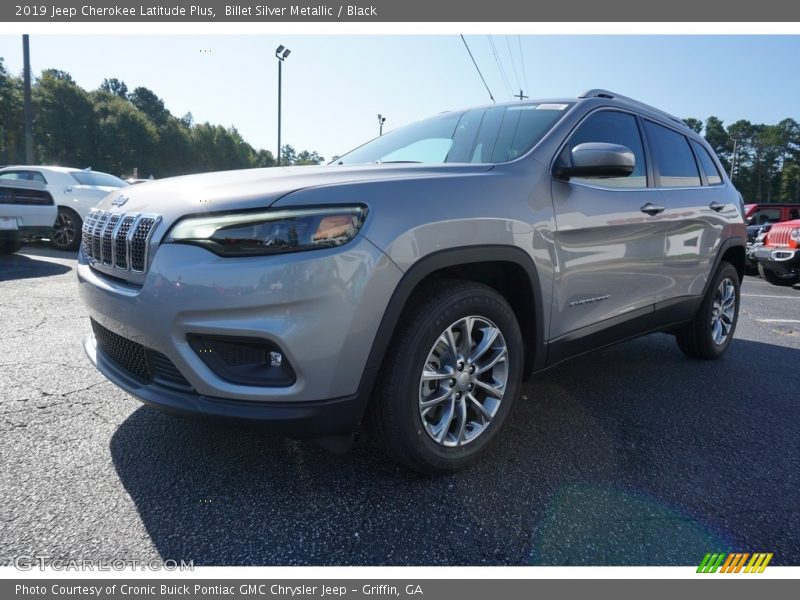 Billet Silver Metallic / Black 2019 Jeep Cherokee Latitude Plus