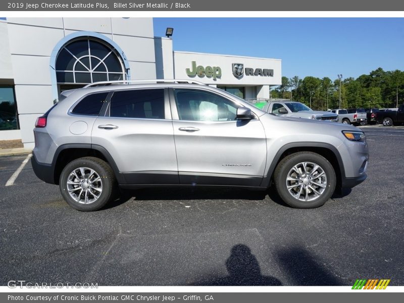 Billet Silver Metallic / Black 2019 Jeep Cherokee Latitude Plus
