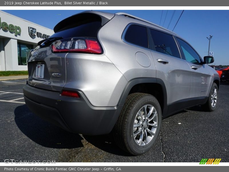 Billet Silver Metallic / Black 2019 Jeep Cherokee Latitude Plus