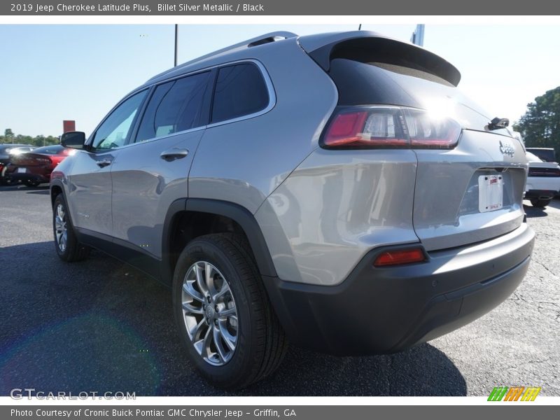 Billet Silver Metallic / Black 2019 Jeep Cherokee Latitude Plus